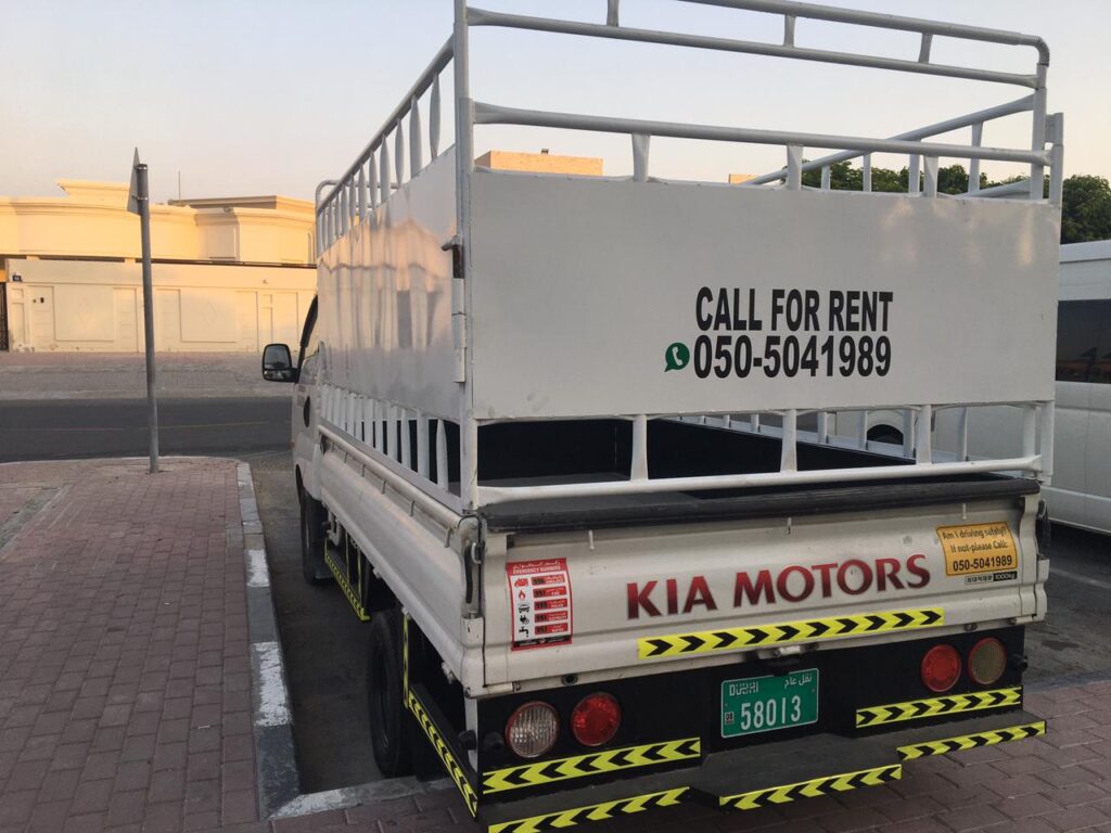 Small Truck For Rent in Dubai